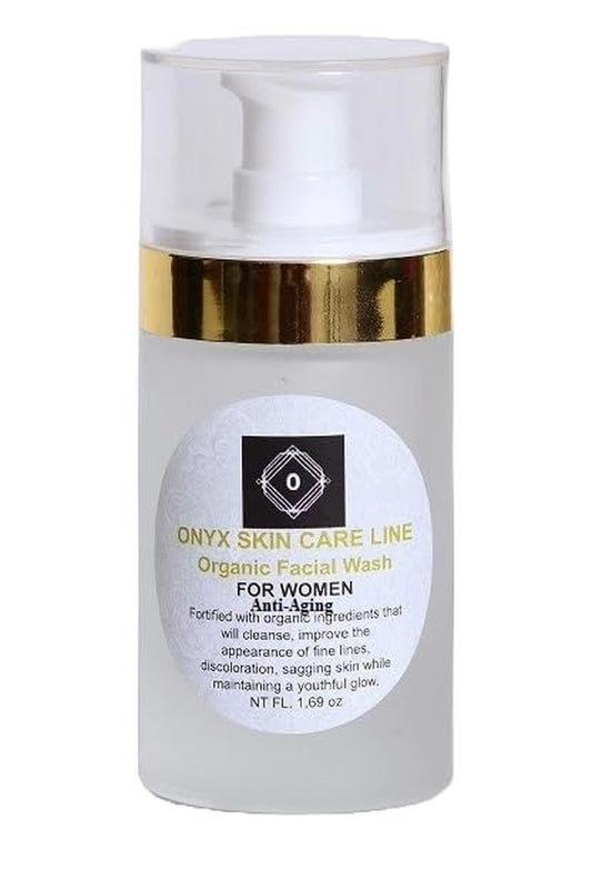 Organic & Vegan Anti-Aging Facial Wash for Women