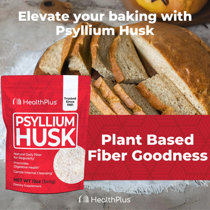 Pure Psyllium Husk - 12 Oz