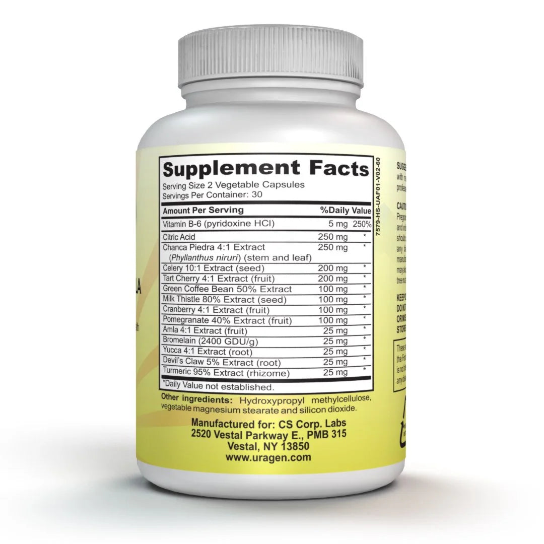 Uric Acid Cleanse Flush - Supports Healthy Uric Acid Levels -Potent Tart Cherry Extract - New Lowering Formula, 120 Vcaps (2 Bottles)