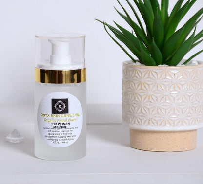 Organic & Vegan Anti-Aging Facial Wash for Women