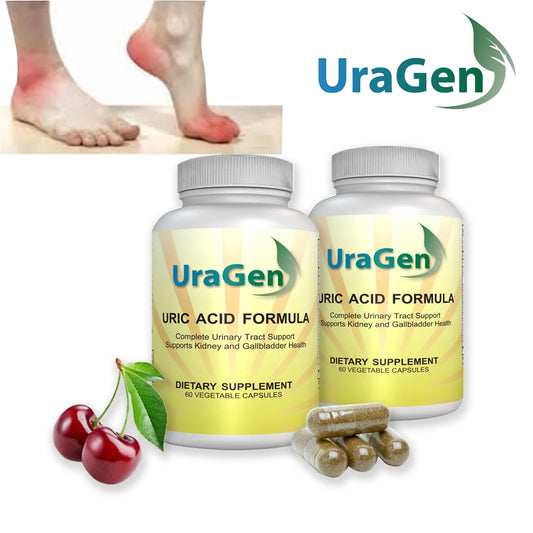 Uric Acid Cleanse Flush - Supports Healthy Uric Acid Levels & Joint Support , 120 Vcaps - ( 2 Bottles)