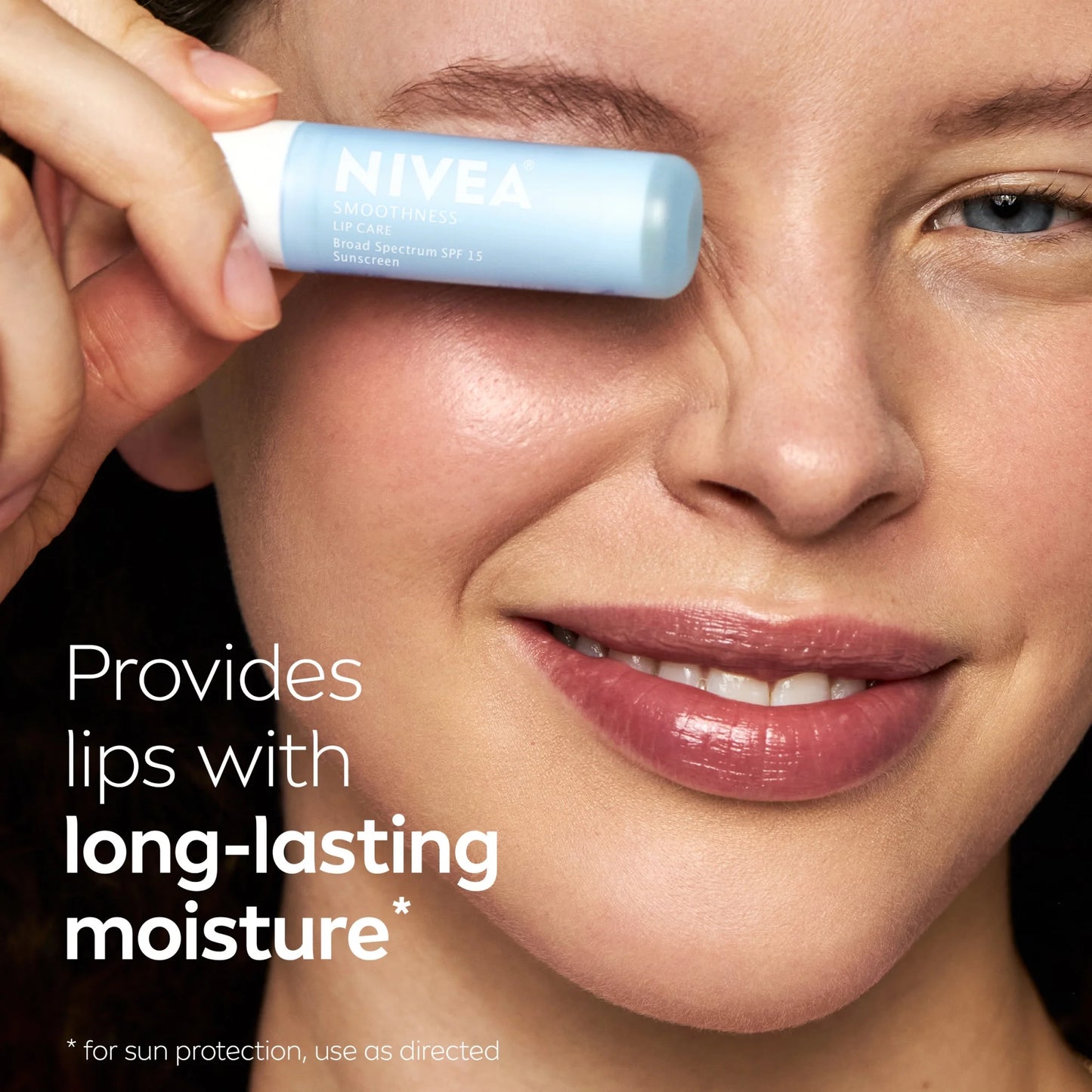Smoothness Lip Care, Lip Balm SPF 15 with Shea Butter, 0.17 Oz Stick