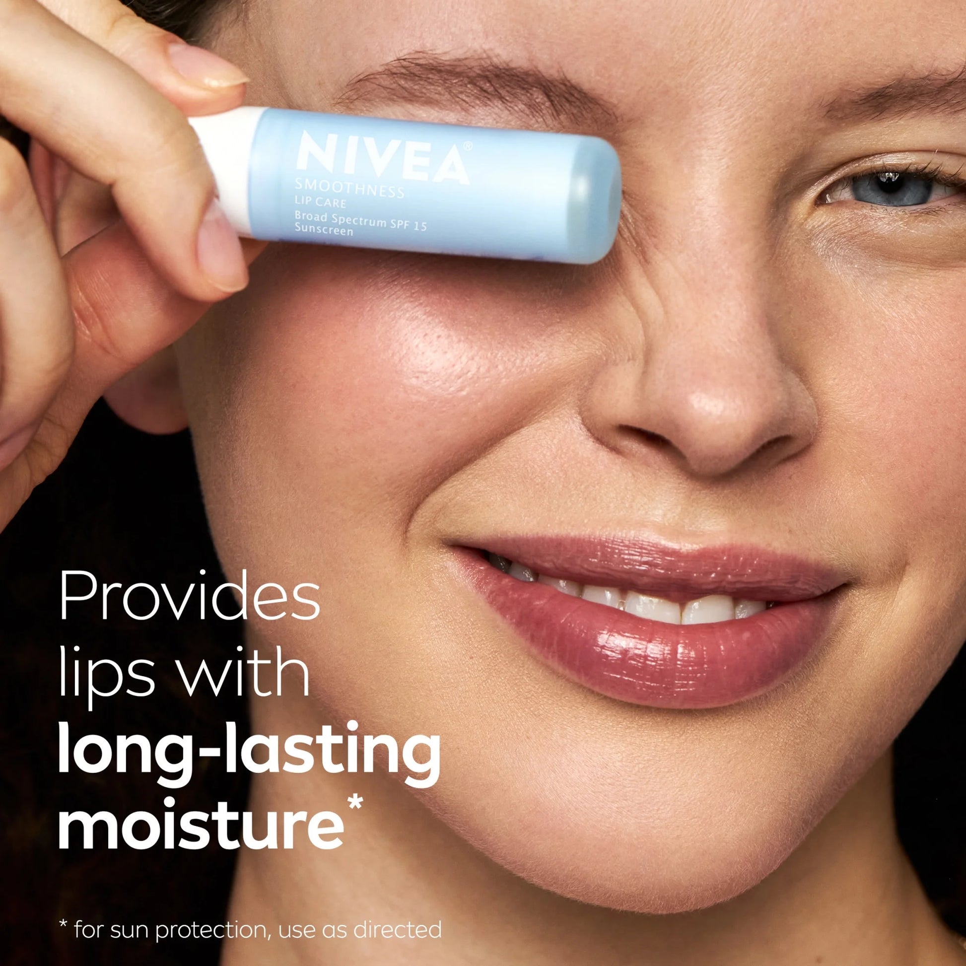 Smoothness Lip Care, Lip Balm SPF 15 with Shea Butter, 0.17 Oz Stick