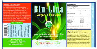 Blu-Lina Organic Spirulina