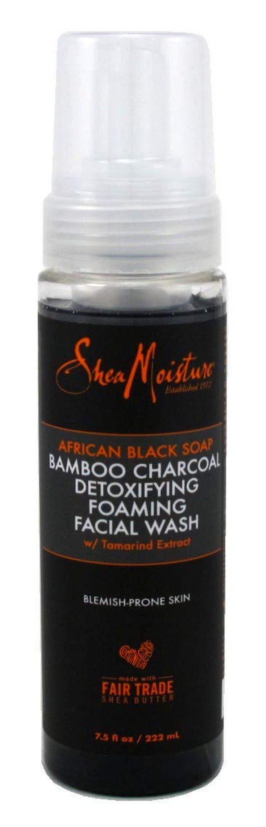 African Black Soap Foaming Facial Wash 7.5 Ounce (222Ml)